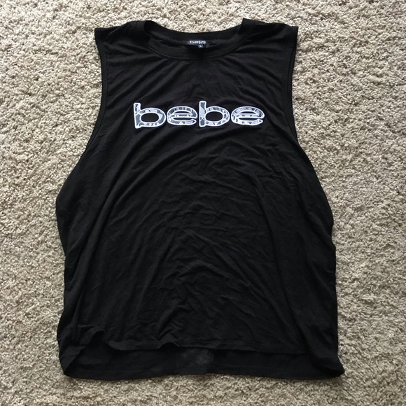 BEBE workout tank top XL never worn - Picture 1 of 3